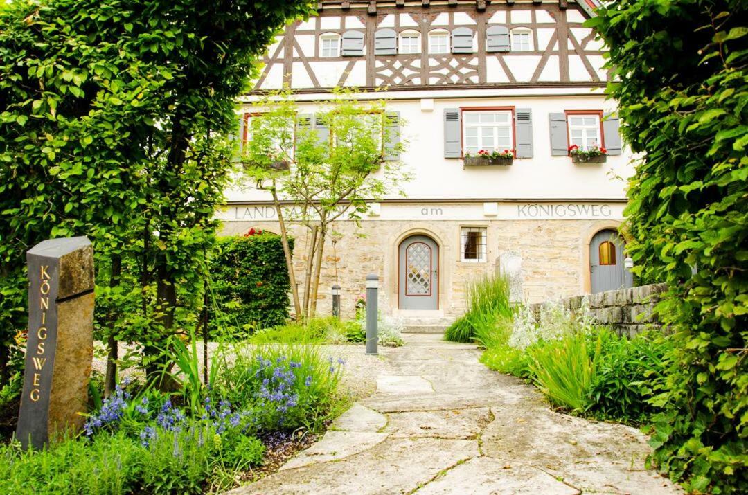 Landgasthof Am Koenigsweg Ohmden Exterior photo